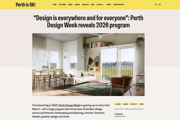 MEDIA 26.02.11: Perth is OK!